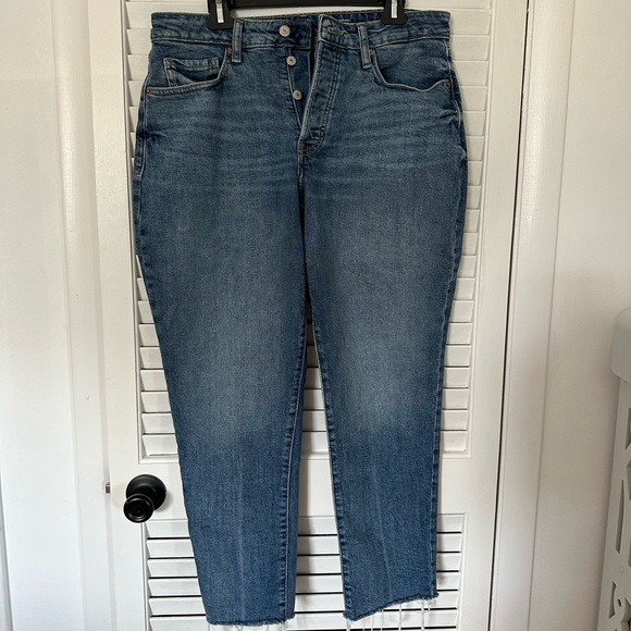Old Navy Jeans “OG Straight” Curvy - Picture 1 of 7